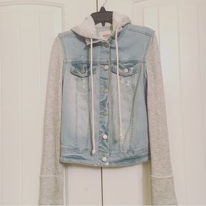 Mossimo Hooded Denim Jacket